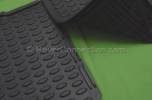 Factory Genuine OEM Rubber Floor Mats for Land Rover Discovery Series II 